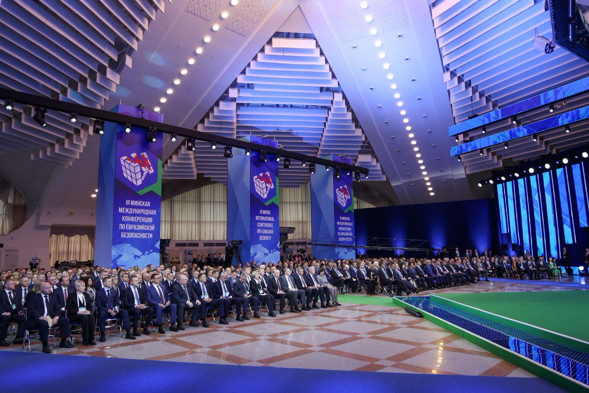 IOMBelarus's tweet image. The #IOM participated in the Third International Conference on Eurasian Security, organized by the Ministry of Foreign Affairs of the Republic of Belarus.

Make #regularpathways the default, not the exception.