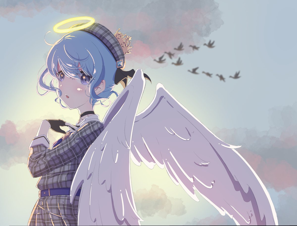 theTopSpud's tweet photo. Day 17, Angel.

#ほしまちぎゃらりー
#HOLOctober https://t.co/iBgD0QC1fh