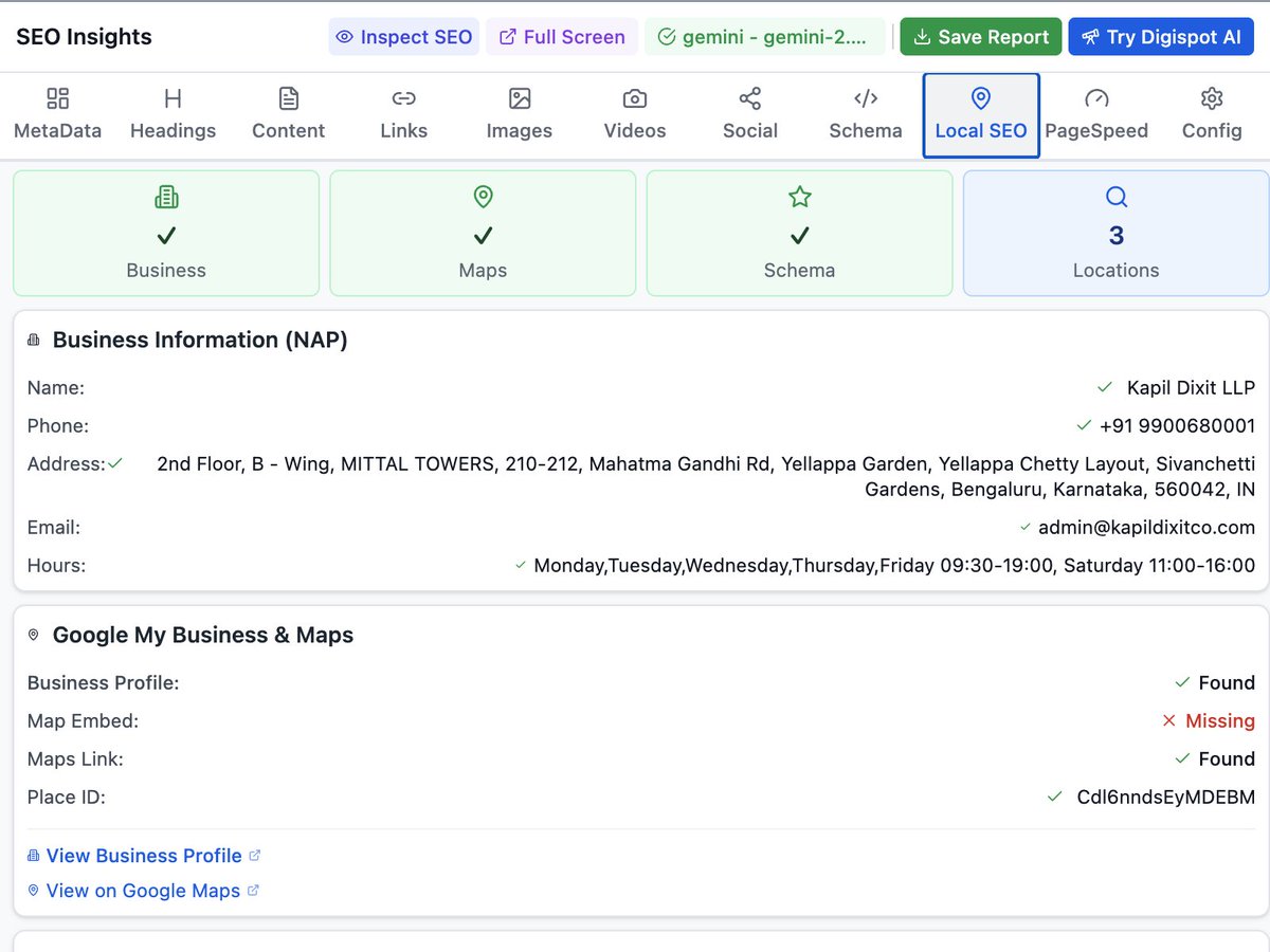 digispot_ai's tweet image. Want to crush your competitors on #LocalSEO ?
Its time to try the FREE Digispot AI Chrome extension. 
100+ Google SEO best practices and strategies decoded in one click. Decode any competitor page in one click and analyze with #AI actions to generate meaningful next steps for you…