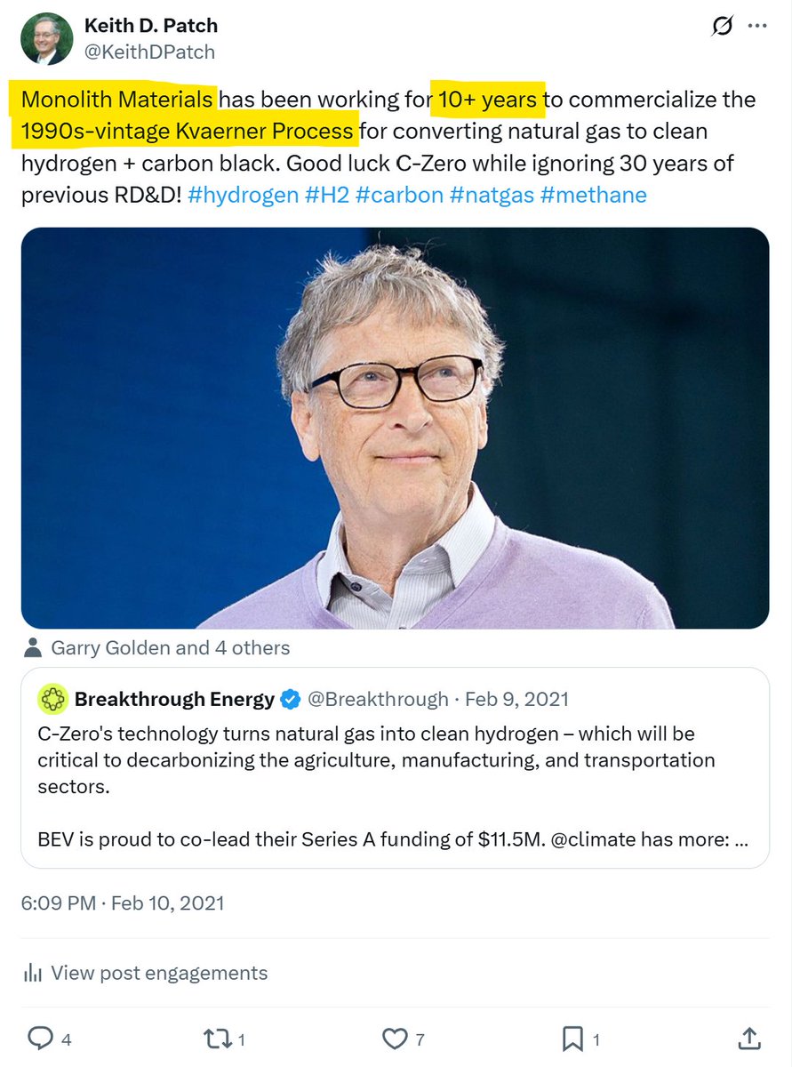 KeithDPatch's tweet image. Congrats @aurora_hydrogen on your #NGIFAccelerator microwave methane pyrolysis pilot tests, producing lower-emission turquoise hydrogen &amp;amp; solid carbon.

If you&apos;re hiring, look to Monolith Materials, who has recently idled their USA FOAK commercial microwave turquoise #H2 plant.