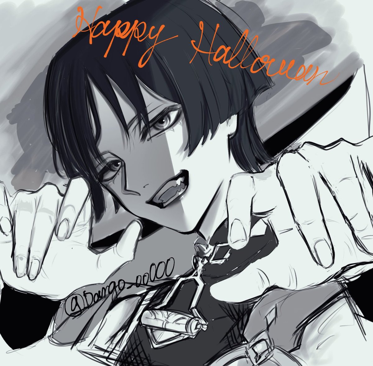 Dango_oo000's tweet photo. 🌀🎃 https://t.co/zdUCFecLsF