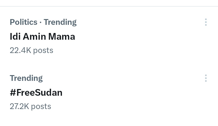_James041's tweet image. We are trending. Keep on standing with Sudan.

Do not forget to call out the enablers starting with William Ruto.

#FreeSudan #SudanWar #RutoMustGo