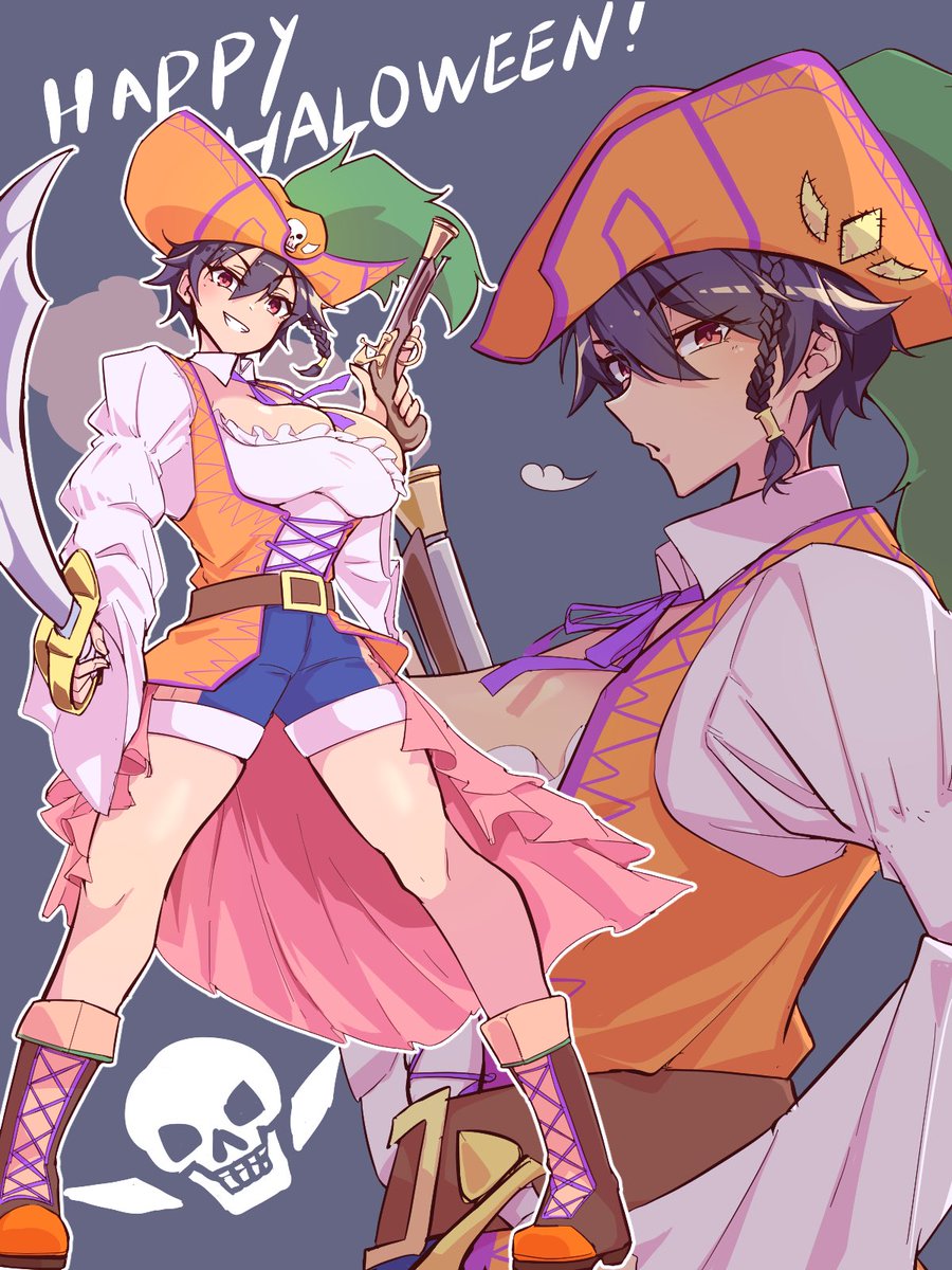 ついでに過去ハロウィン絵もみてっておくれやす 