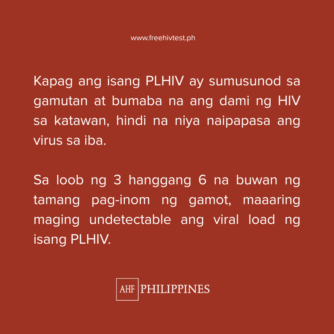 ajuwancc's tweet photo. Sa tamang gamutan, maaaring maging undetectable ang viral load ng isang PLHIV sa loob ng 3–6 na buwan—at kapag hindi na-dedetect, hindi na rin siya nakakahawa.

#HIVtestBaguioCity #U=U https://t.co/zsiEKMjCLV