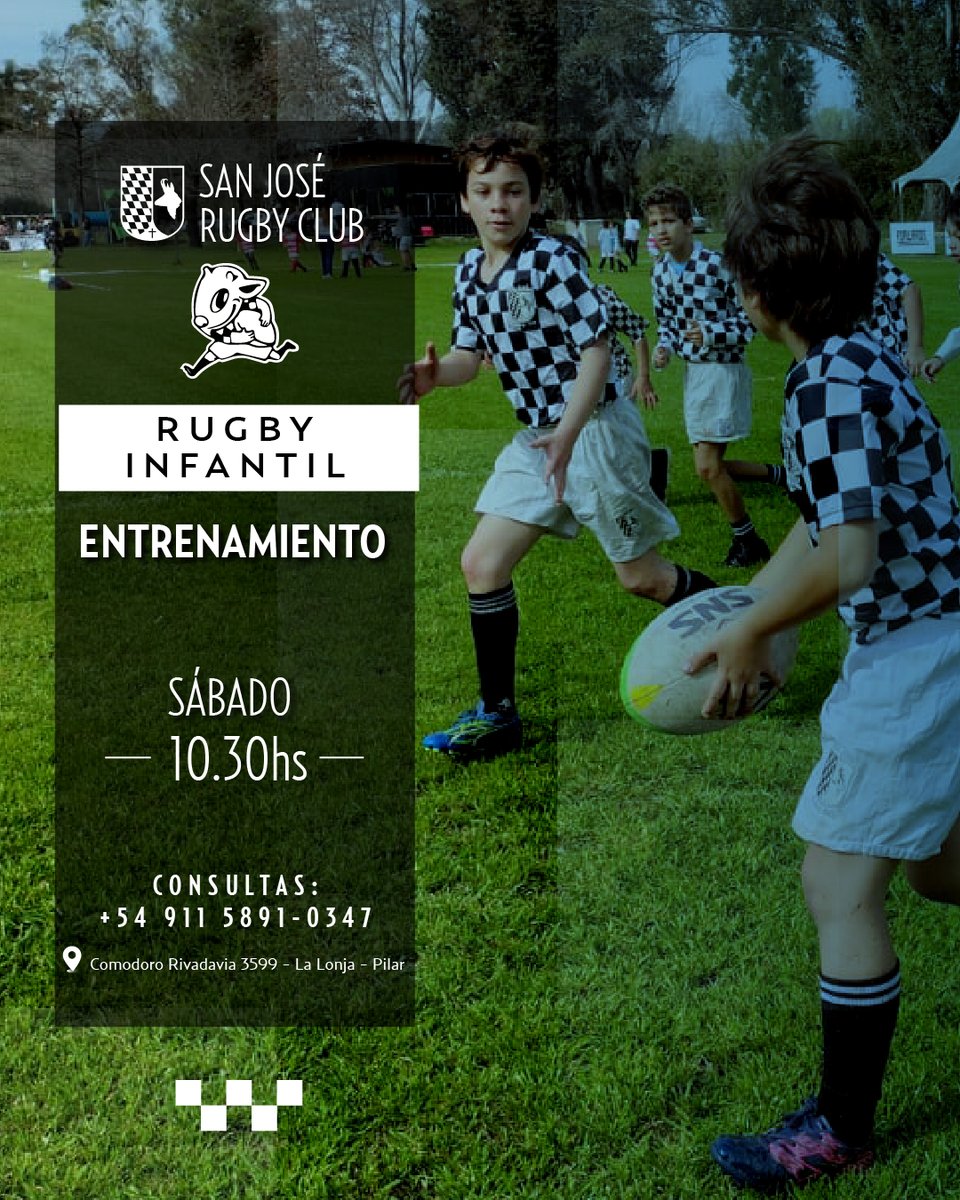 #INFORMACION
INFANTILES DE RUGBY Y HOCKEY
Mañana entrenarán en el club los jugadores y jugadoras de hockey y rugby, desde las 10 y las 10:30hs, respectivamente, en la cancha 2. 

Se viene una linda mañana de amigos y amigas en el Sanjo!