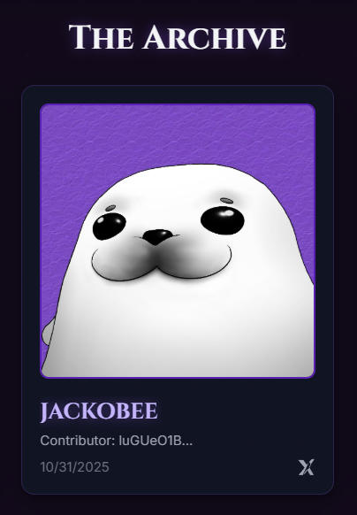 0xjkbee's tweet photo. 🎧 I just joined the Ritual Album — "JACKOBEE"!
Where all community albums shine together ✨

Try it now 👉 https://t.co/vVj65Ws7GK 

#RitualNet #RitualFND #RitualArchive https://t.co/RUSW7wDCfn
