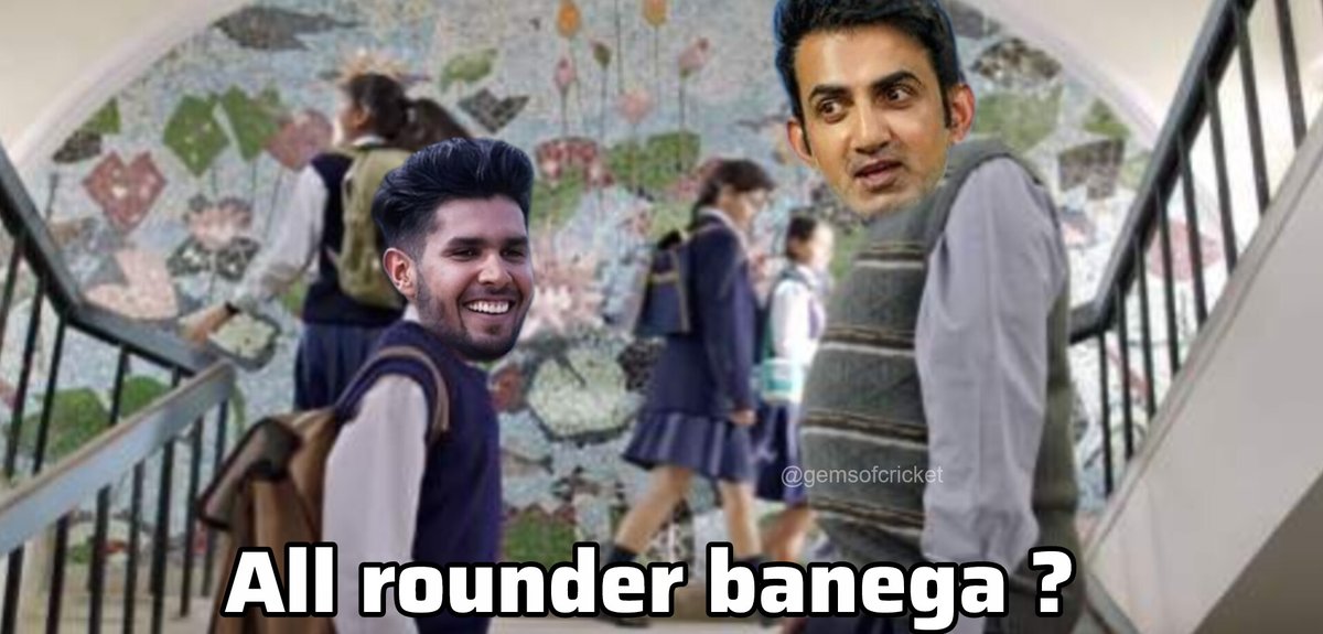 Making No 1 All rounder #AUSvIND #Gambhir