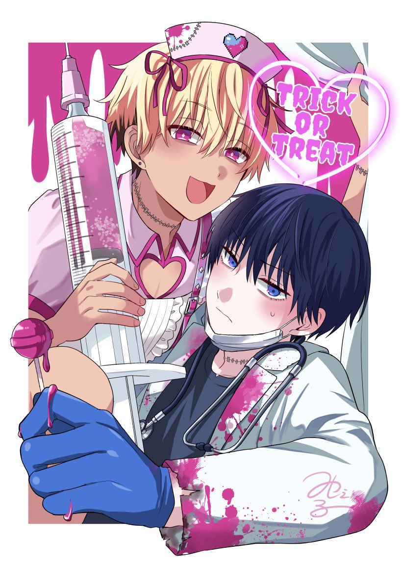 チェリーピンクにシュガーハイ