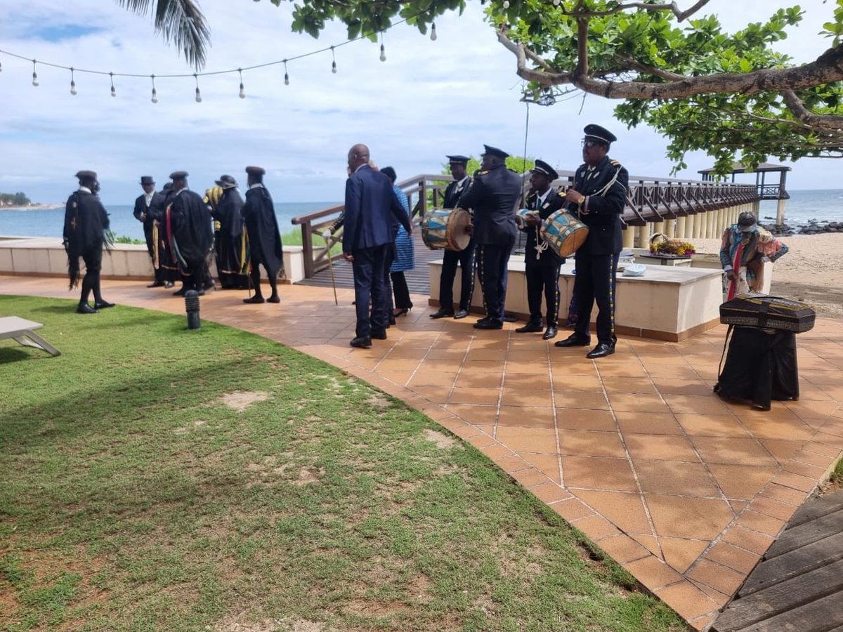 Honoured to participate and present at the Stakeholder Engagement for the Establishment of a CMOin São Tomé &amp; Príncipe. Grateful to the Director of #SENAPIQ for his leadership and hospitality. Looking forward to the implementation of the remaining activities of the roadmap 🇸🇹🤝