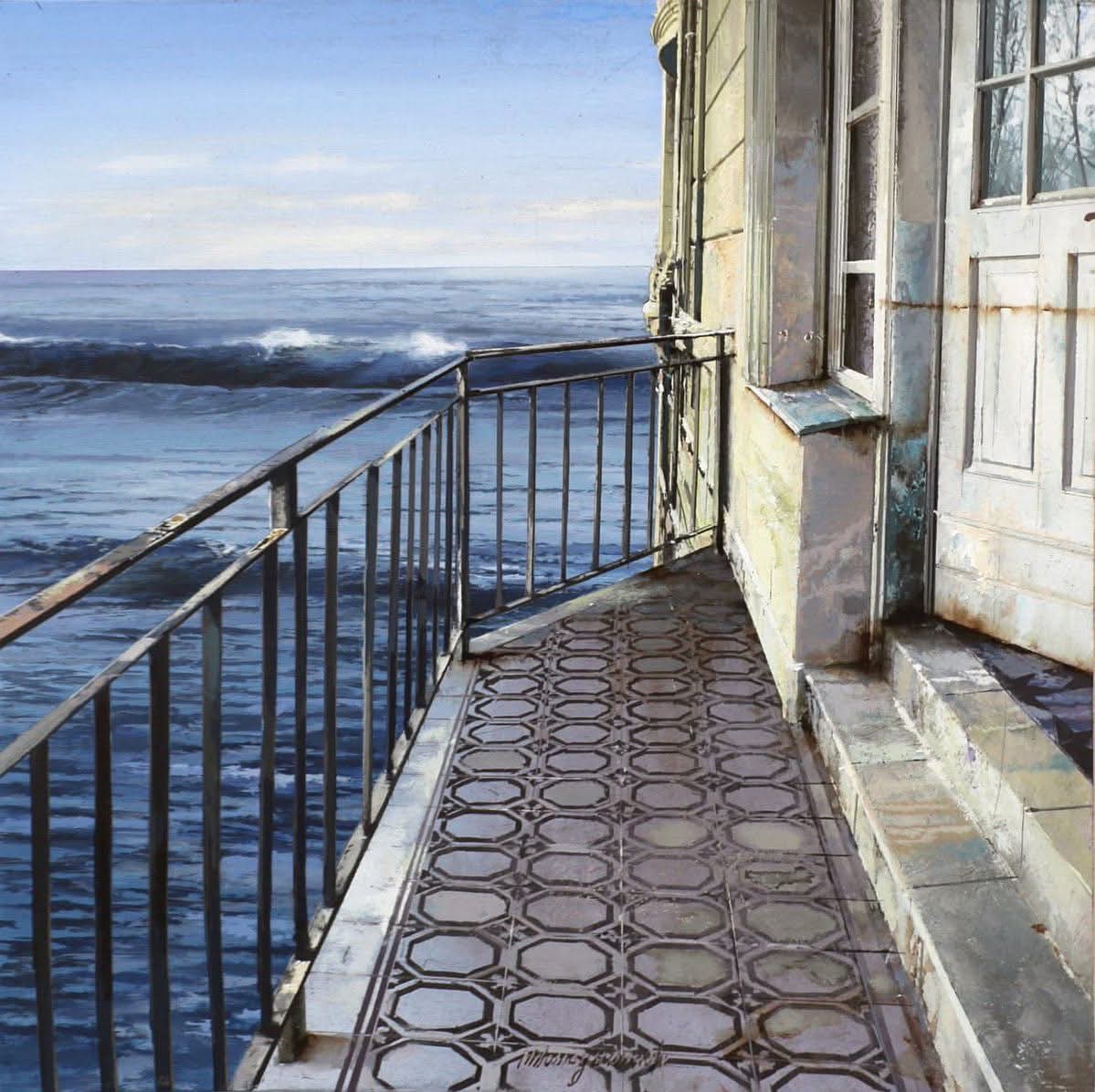 Matteo Massagrande - Fin del día de invierno (2009) #TuitArt