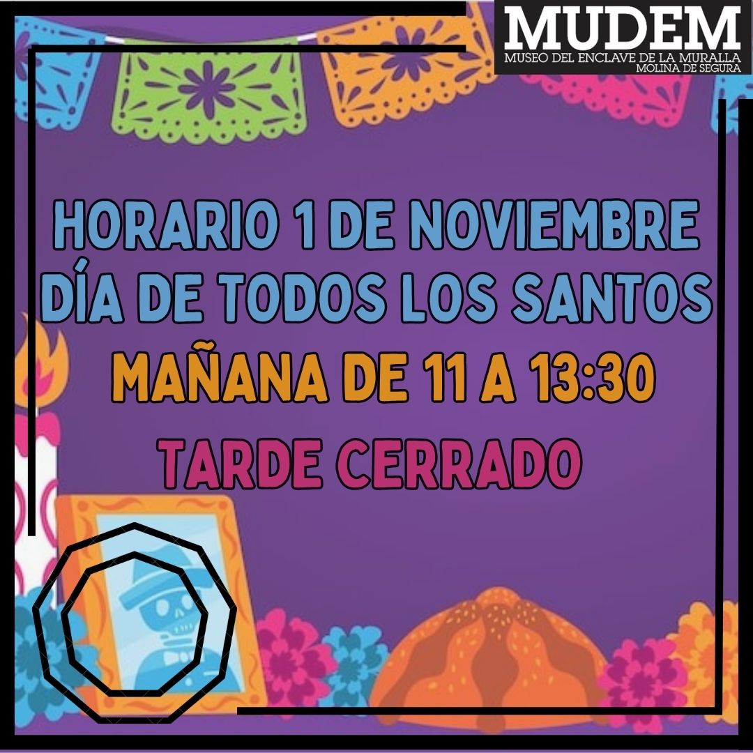 El próximo sábado 1 de noviembre el MUDEM abrirá en horario especial de festivo.