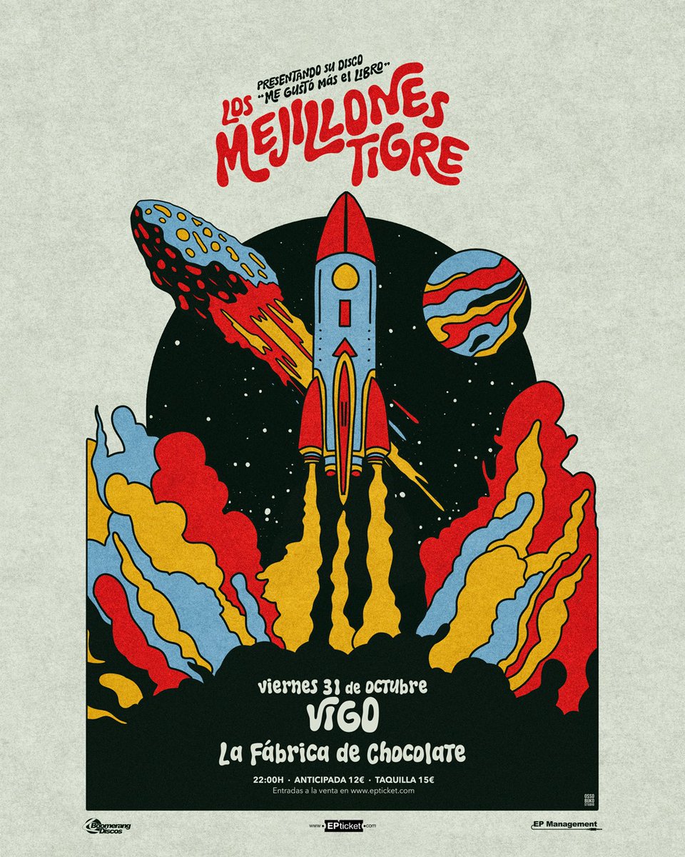 Esta noche tocamos en Vigo, en La Fábrica de Chocolate. <a href="/JulianSiniestro/">Julián Hernández</a> no se pasará porque ya no es punki.