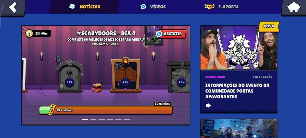 OverPowerLL's tweet photo. @BrawlStars E lá vamos nós! 😍
#ScaryDoors #BrawlStars https://t.co/WPE031uyhx