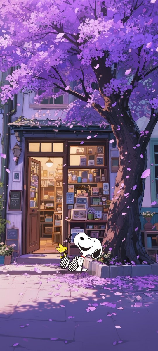 Snoopy in his peaceful zone 🤗✨
.