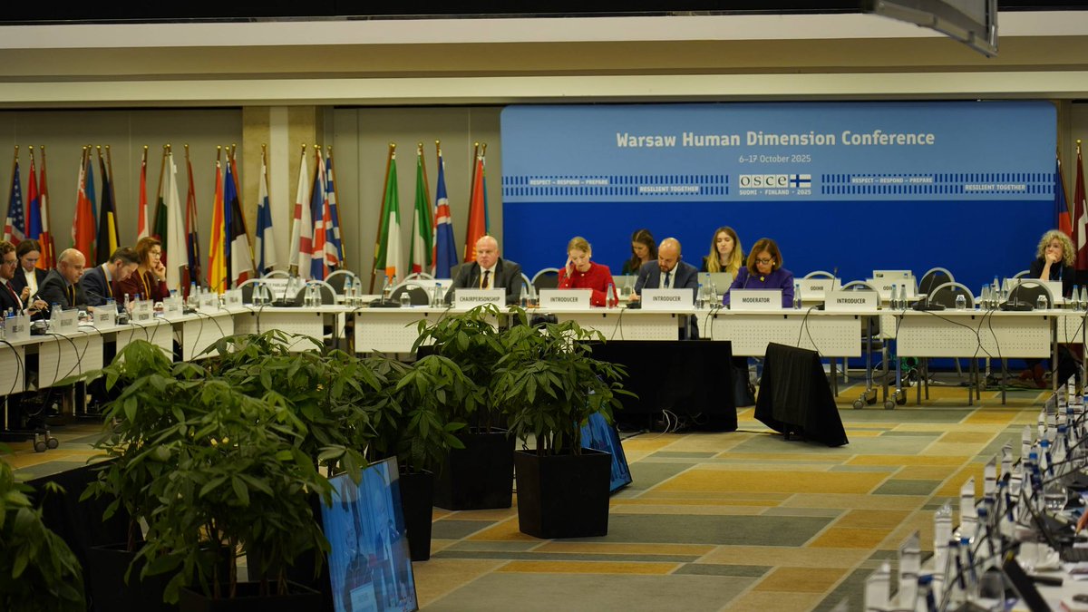 Selfdevelop72's tweet image. 🌍 ALLATRA at the OSCE Human Dimension Conference 2025 | Warsaw, Poland 🇵🇱

📰allatra.org/press-release/…

#ALLATRA #OSCE #HumanRights #FreedomOfBelief #Pluralism #CivilSociety #Democracy #Tolerance #Dialogue #FreedomOfConscience #CreativeSociety