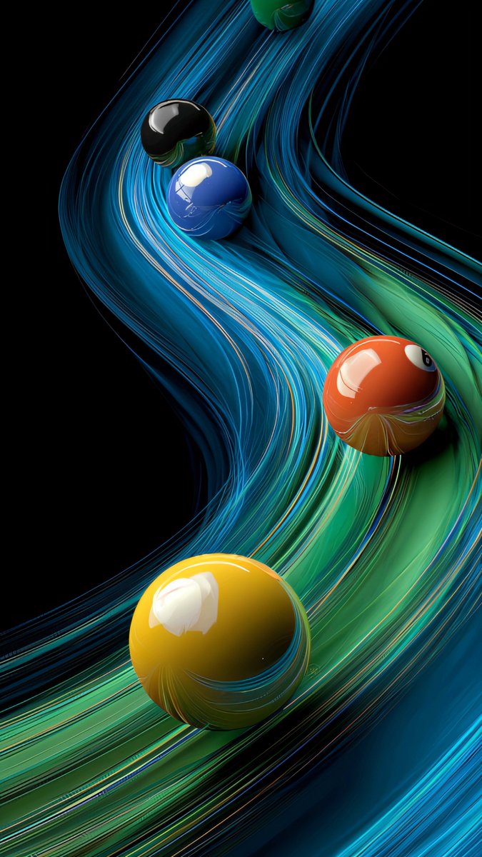 Agnes122001's tweet photo. Billiard planets racing down neon riversβcosmic game in motion! π±π @Agnes122001 #SpacePool #Agnes122001 https://t.co/f0qDVSIlWG