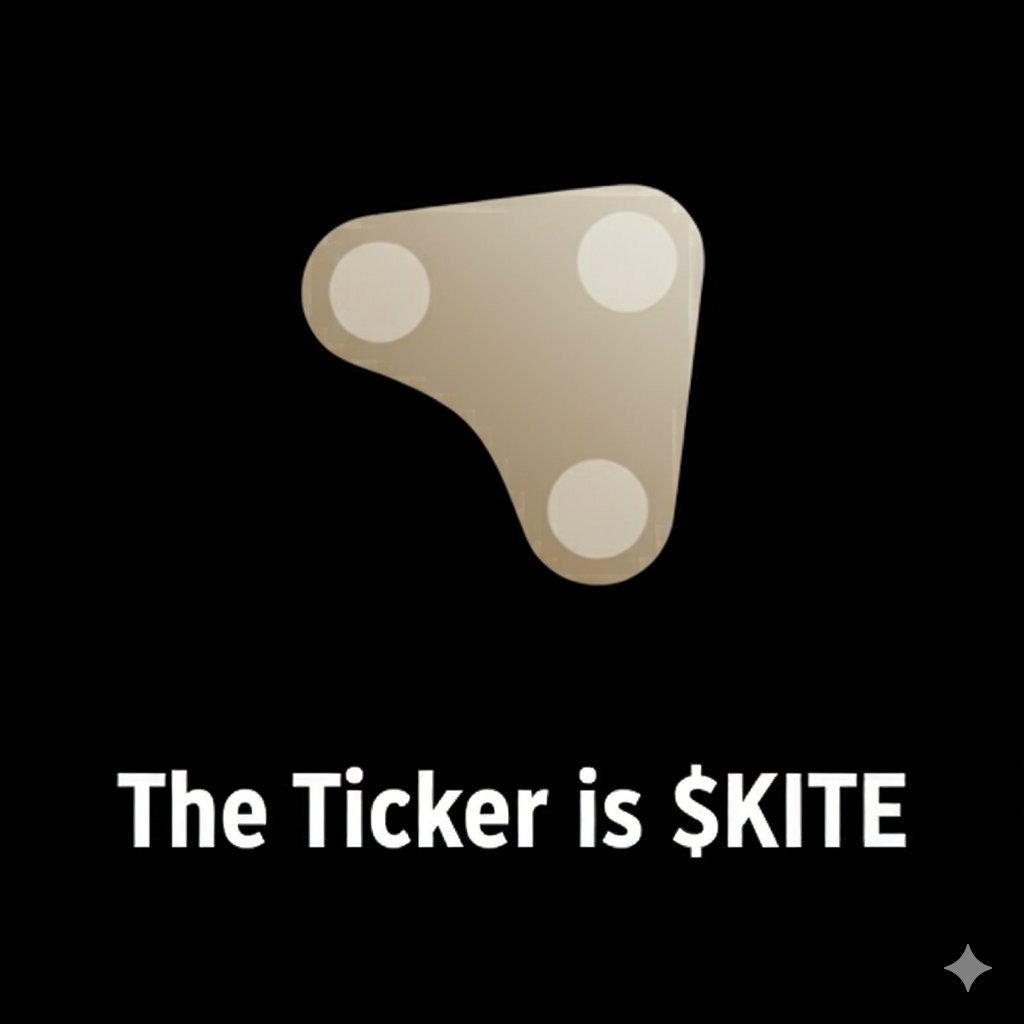 Ticker is $KITE @GoKiteAI On 03/11/2025 Kite AI is going to create a new  history in web3 & crypto world