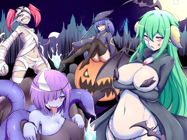 ハロウィン絵の変遷 