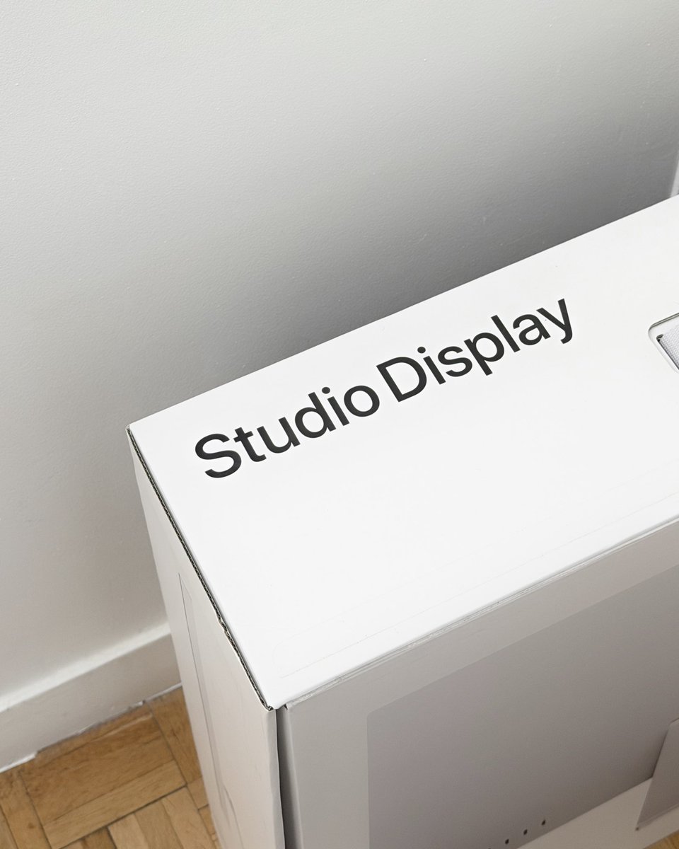 Monsieurpix's tweet photo. Le Studio Display est vraiment dans mon top 3 des investissements tech que j’ai pu faire. https://t.co/LtvqhX2P3P