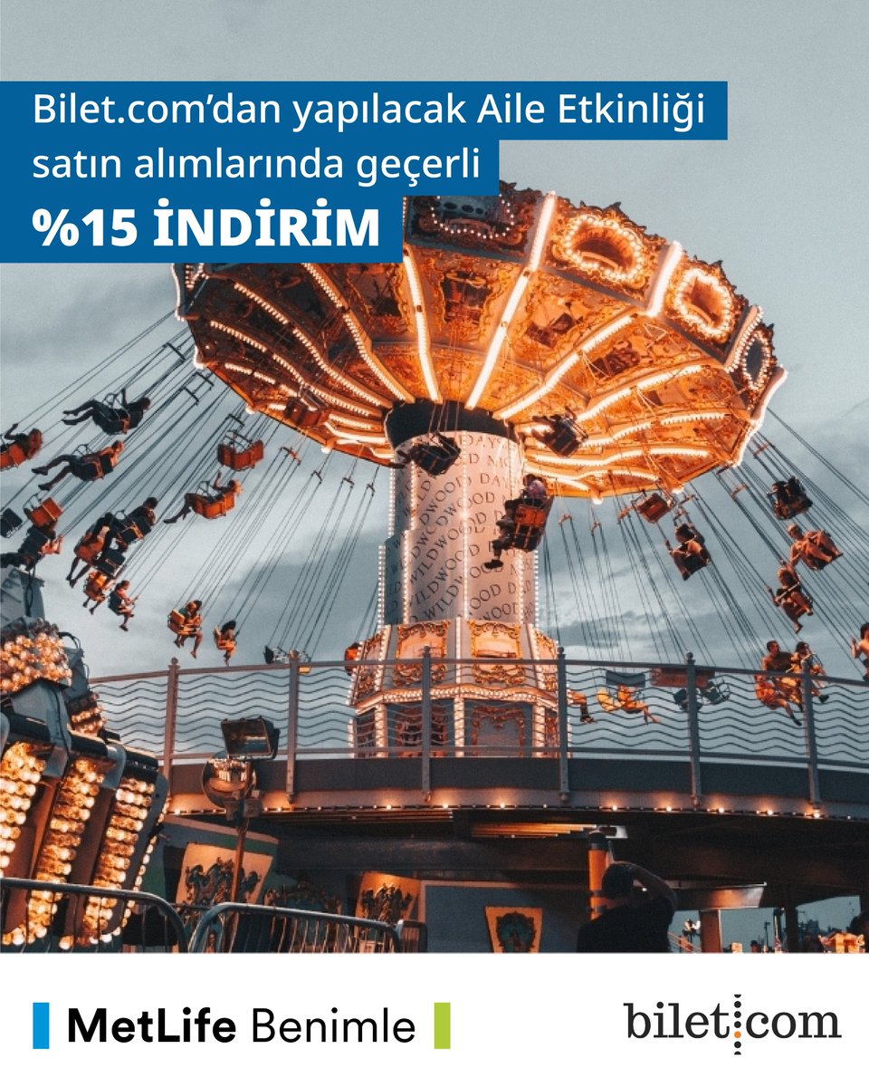 MetLife Benimle kazandırmaya devam ediyor. Taze Çiçek, King, Pet İhtiyaç ve Bilet.com gibi seçkin markalarda, sadece MetLife müşterilerine özel indirimler sizi bekliyor!

#MetLife #TazeÇiçek #King #Petİhtiyaç #Biletcom