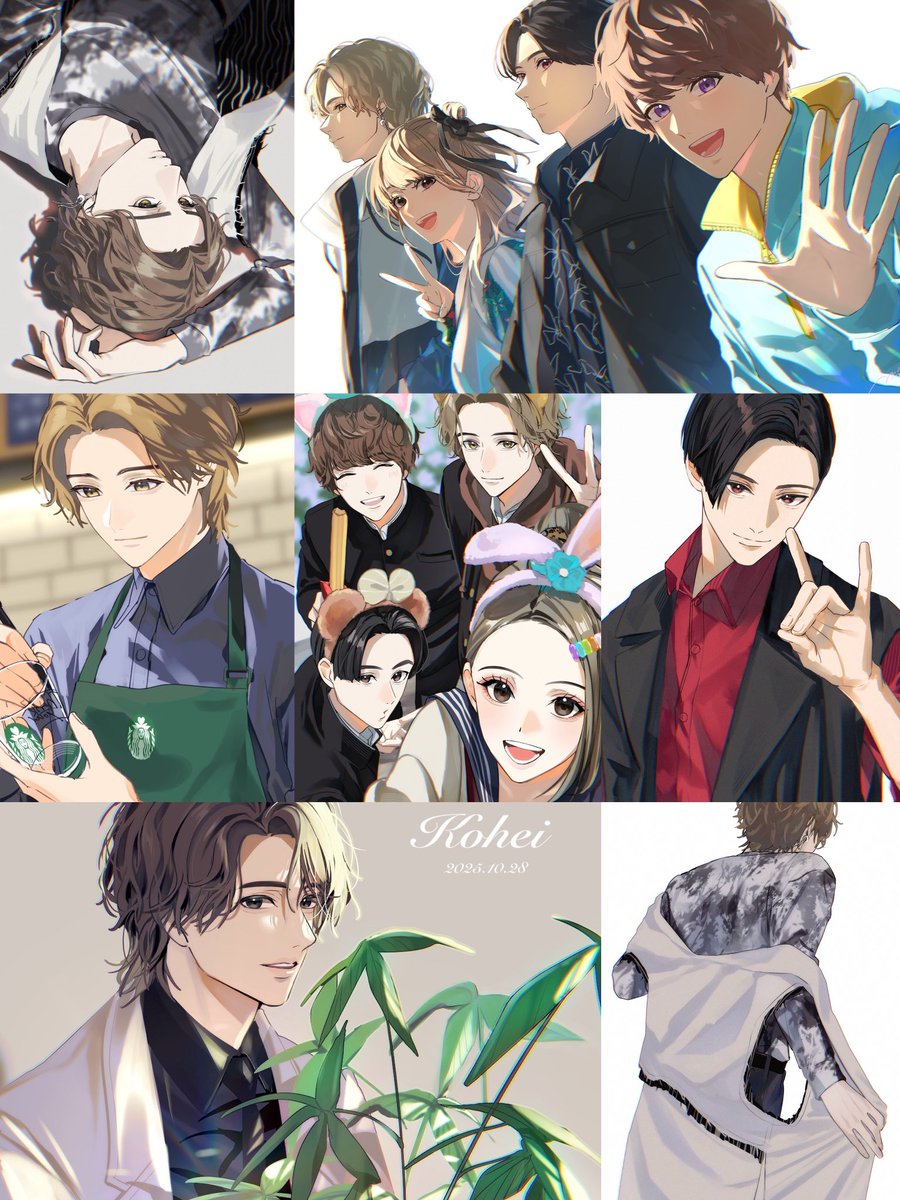 イラスト14枚、漫画7枚
 #今月描いた絵を晒そう