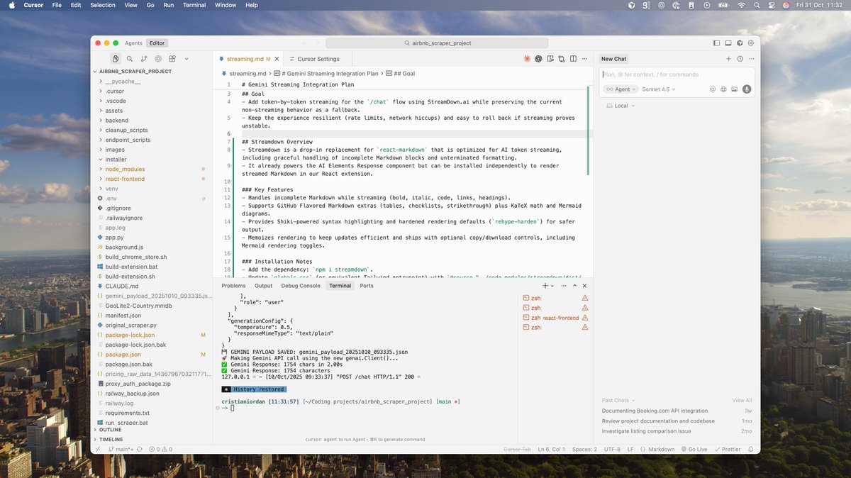 cursor light mode looks sick!