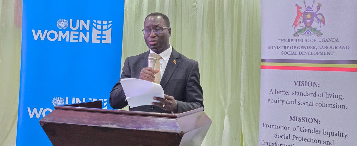 Permanent Secretary <a href="/Mglsd_UG/">Ministry of Gender, Labour and Social Development</a> Aggrey David Kibenge: Next chapter of #Resolution1325 in Uganda must be bold, inclusive &amp; transformative.
We must invest in: Leadership training for women, fund what works &amp; put their leadership at the heart of every peace process &amp; security policy.