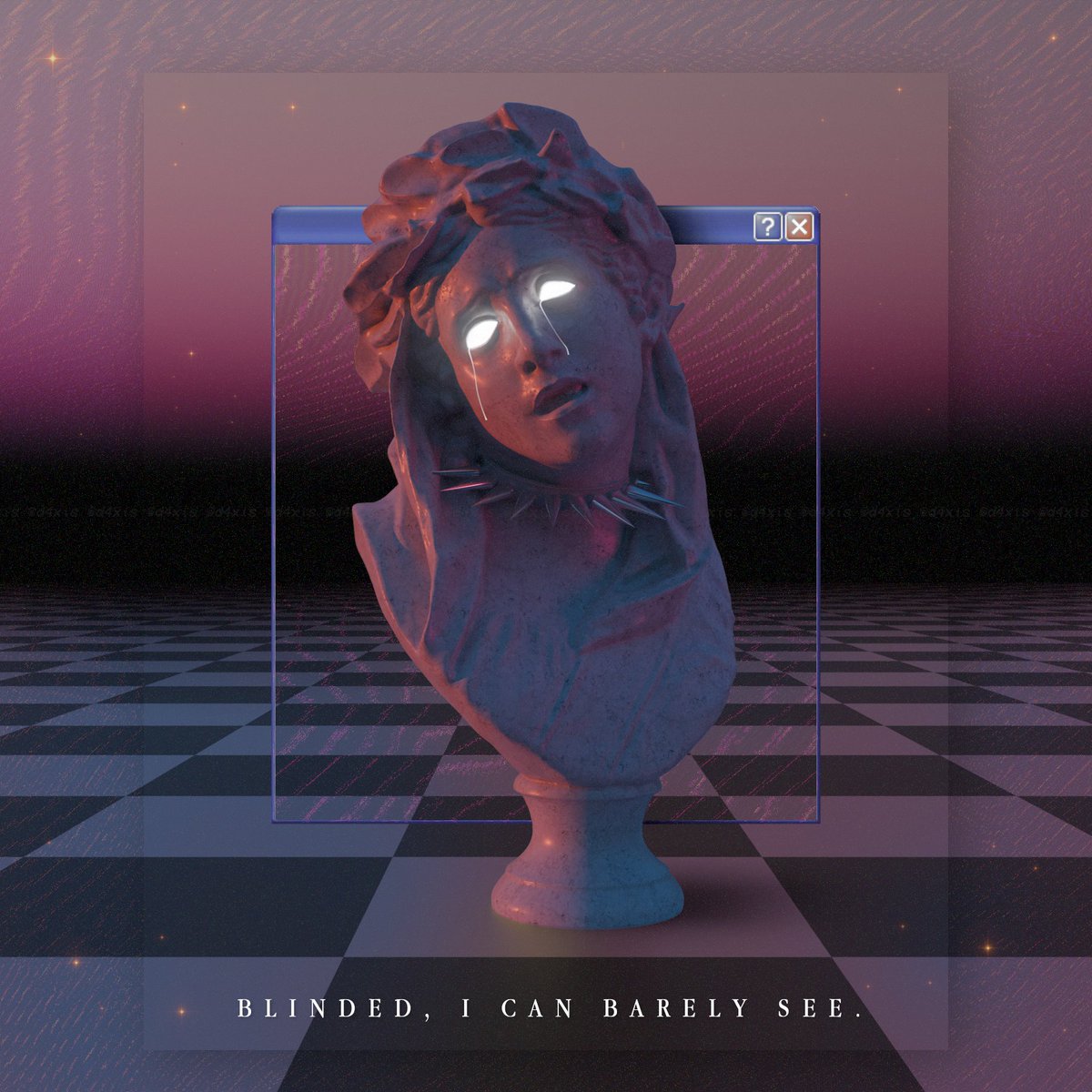 ✨#art #aesthetic #vaporwave #vaporwaveart #blender #blendering #graphics #design #gimp #statue #3dart #3d