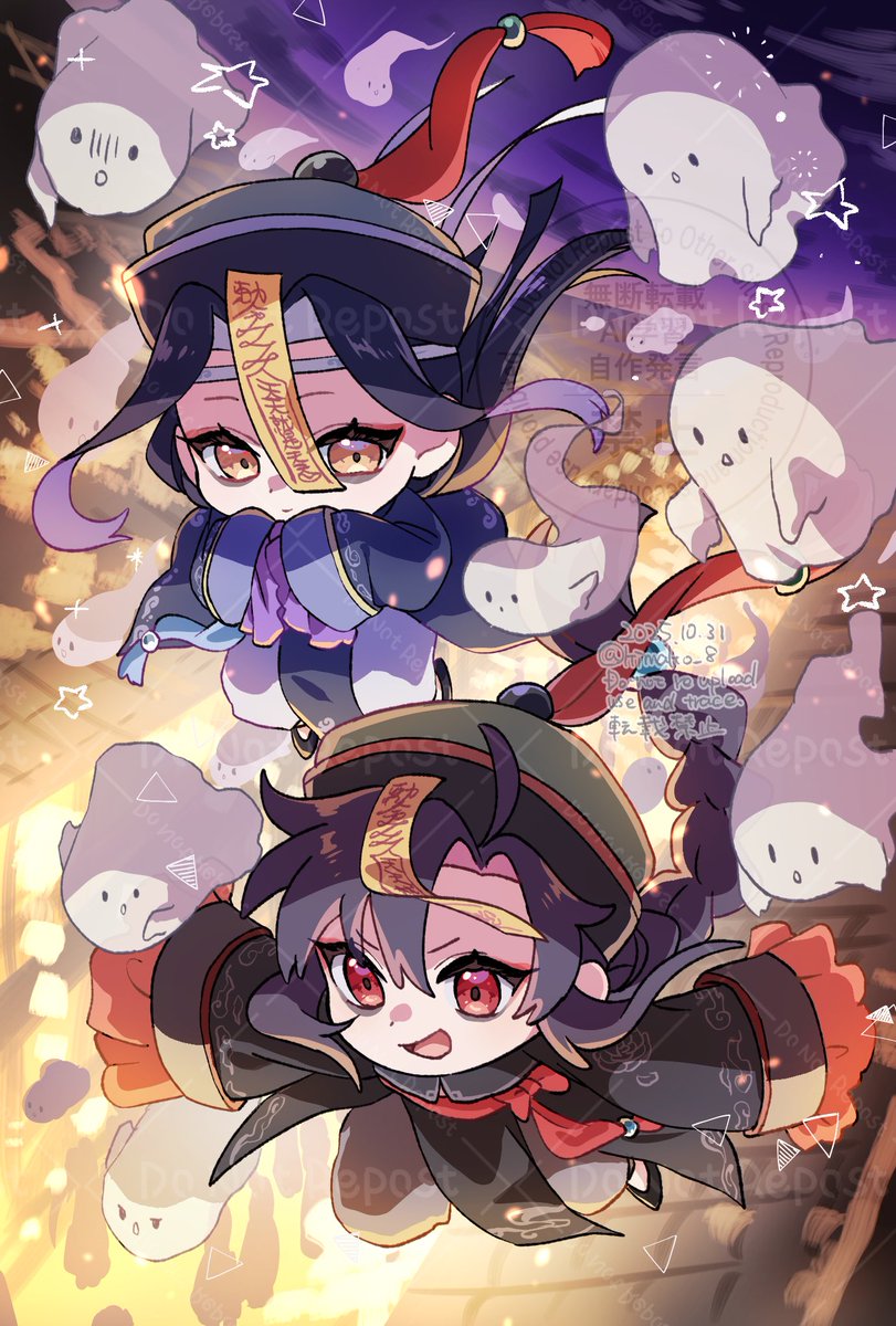 kimako_8's tweet image. #HappyHalloween
👻万圣节快乐〜！🎃