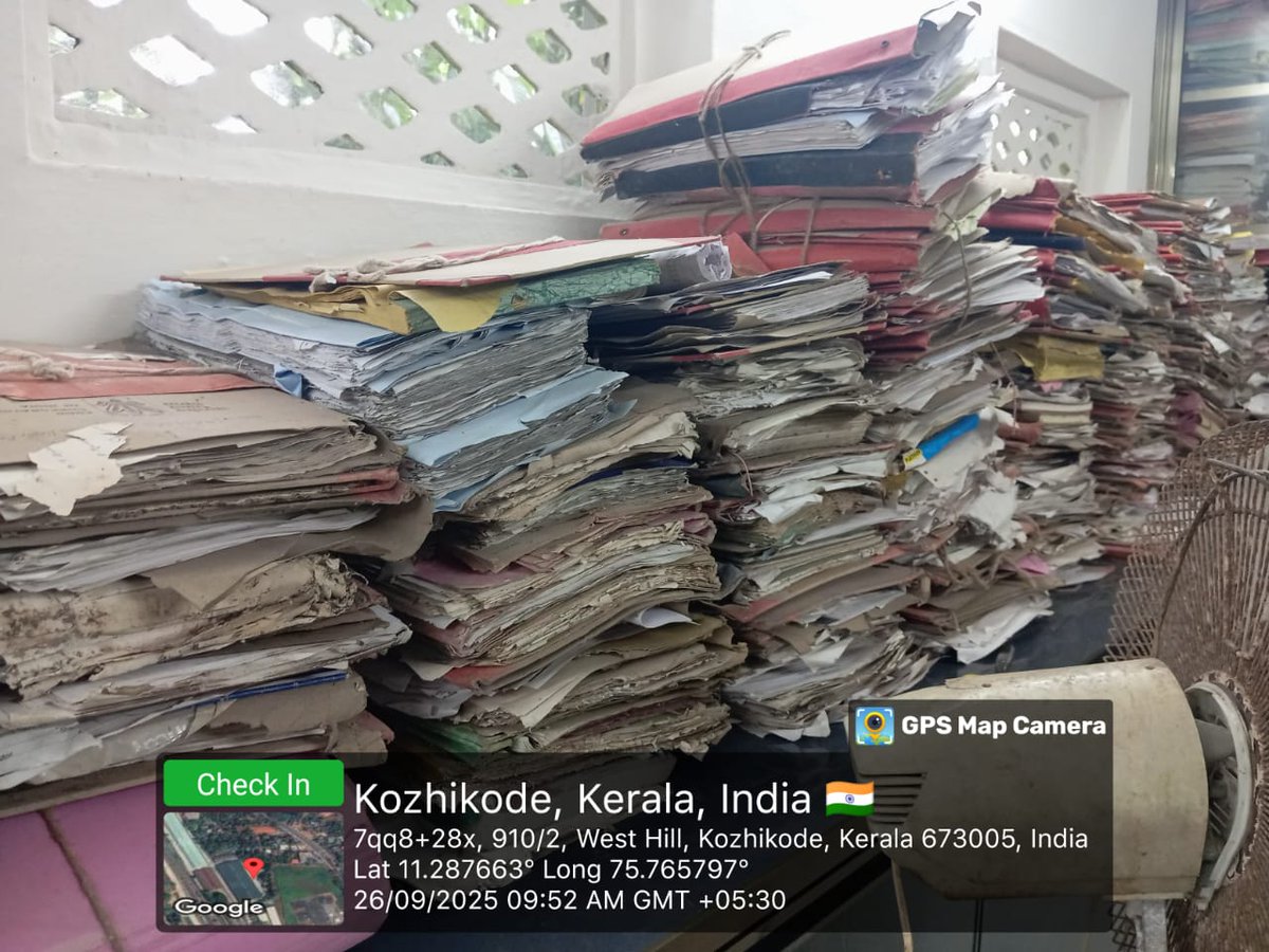 As part of Special Campaign 5.0 and Swachatha Hi Sewa Weeding out of physical files were carried at FSD WestHill of DO Kozhikode #SCDPM #SpecialCampaign5.0 #DFPD #GoodGovernance #CleanIndia #ViksitBharat #CleanlinessMatters #SwachhBharat