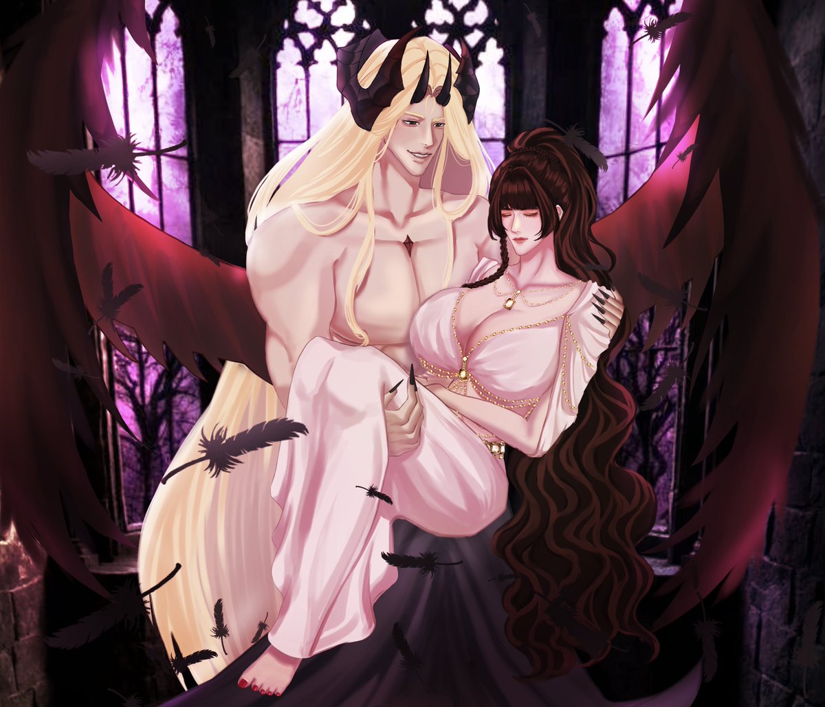 #潤妃; 𝔥𝔞𝔩𝔩𝔬𝔴𝔢𝔢𝔫 🎃

the night will hold us close
and the stars will guide us home
i've been waiting for this moment
we're finally alone

🎨 Dhinnie 
#haluween2025 #BloodstainedSaber