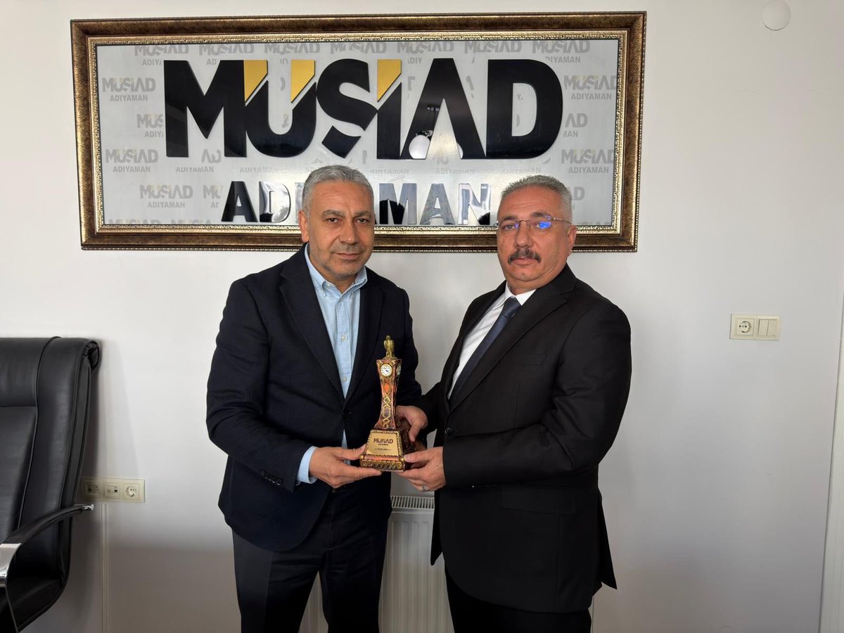 📍 Adıyaman MÜSİAD İl Temsilciliği
Defterdarımız Mustafa Kurt ve Vergi Dairesi Müdürümüz Mustafa Başıkara, MÜSİAD İl Başkanı Abdulkadir Kurt ve yönetim kuruluna iade-i ziyarette bulundu.
Nazik ev sahipliği ve verimli istişareleri için teşekkür ederiz.
