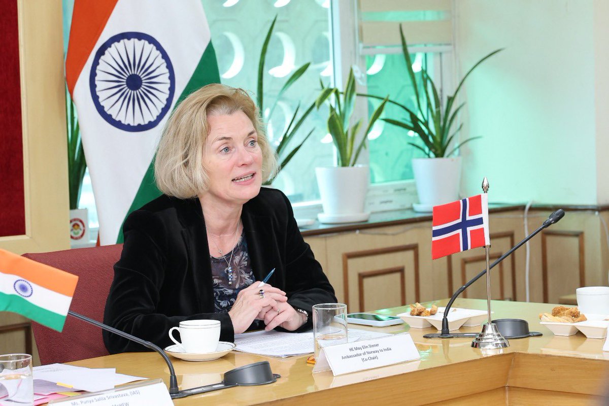 Union Health Secretary Chairs Annual Meeting of Norway India Partnership Initiative

NIPI displays how convergence of efforts can yield results. Government of India is also involved in convergence with states and UTs, through whole-of-government approach for achieving desired