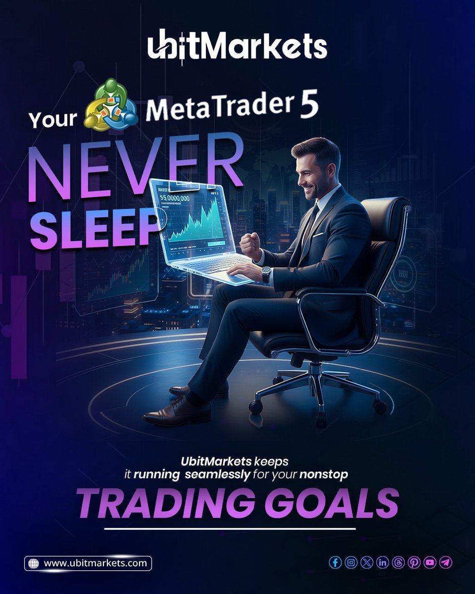 Ubitmarkets's tweet image. One word: FREEDOM. 🚀 Ubitmarket gives you the power to fund, trade, and withdraw on your terms

#Ubitmarkets #MetaTrader5 #TradingForAll #InvestSmart #TradingPlatform #Forex #Crypto #FinancialFreedom #TradeWithConfidence