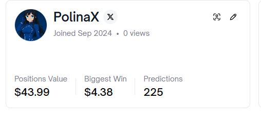 _Polina_X's tweet image. Linked my Polymarket to X 🔗
Got the Traders Badge and everything looks clean 😌
If you haven’t yet — now’s the time 🫶🐰
#Polymarket #Crypto