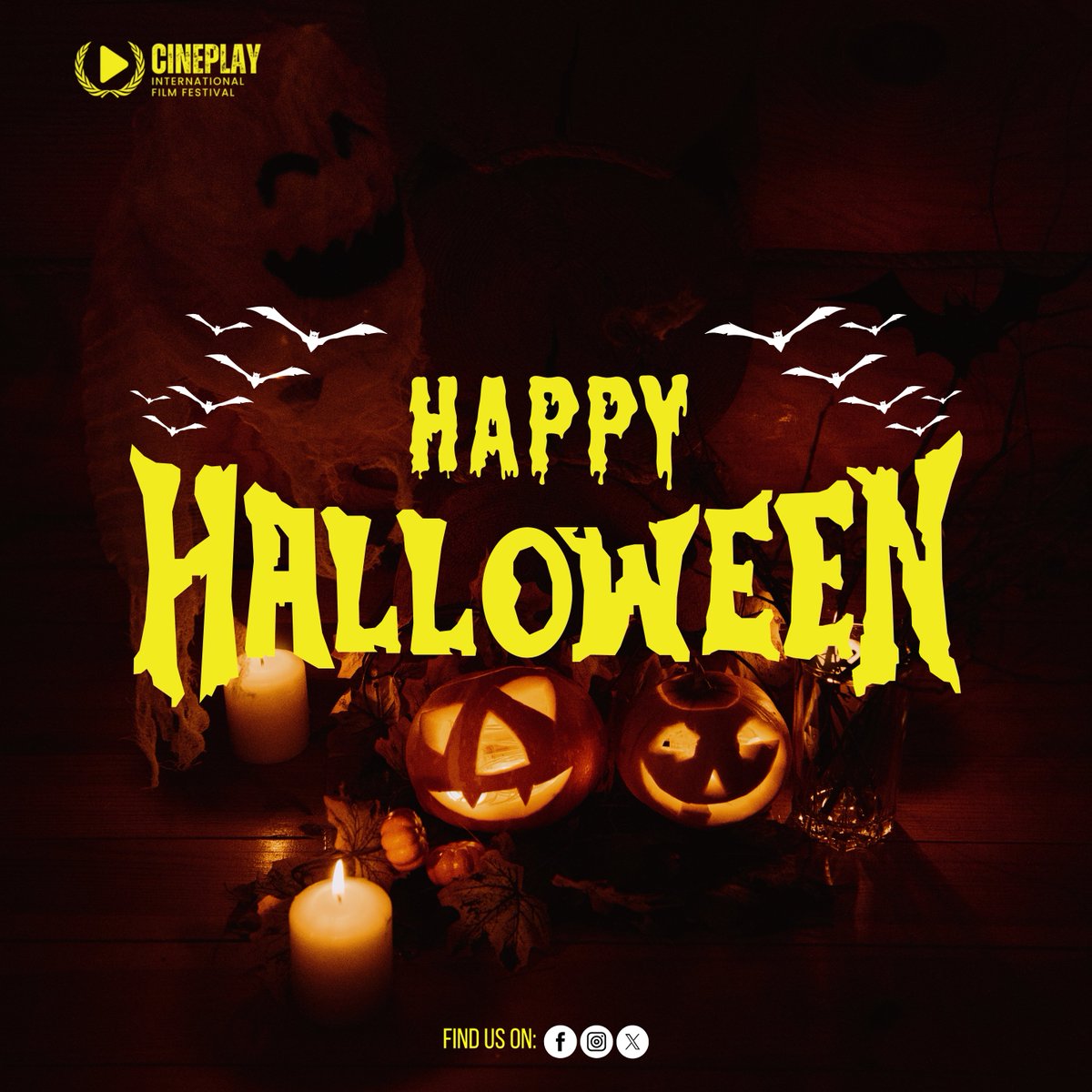 Cineplay Halloween mode: ON 🎬 No tricks, only cinematic treats! 🍿👻 #CineplayHalloween