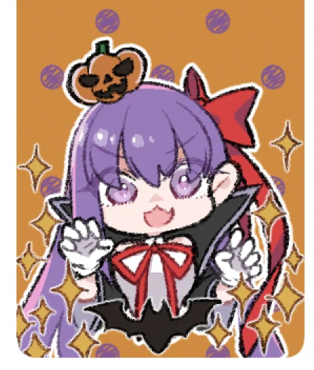 今年のカレンダー用に描いたハロウィンBBちゃんで はっぴーはろうぃんしておこ