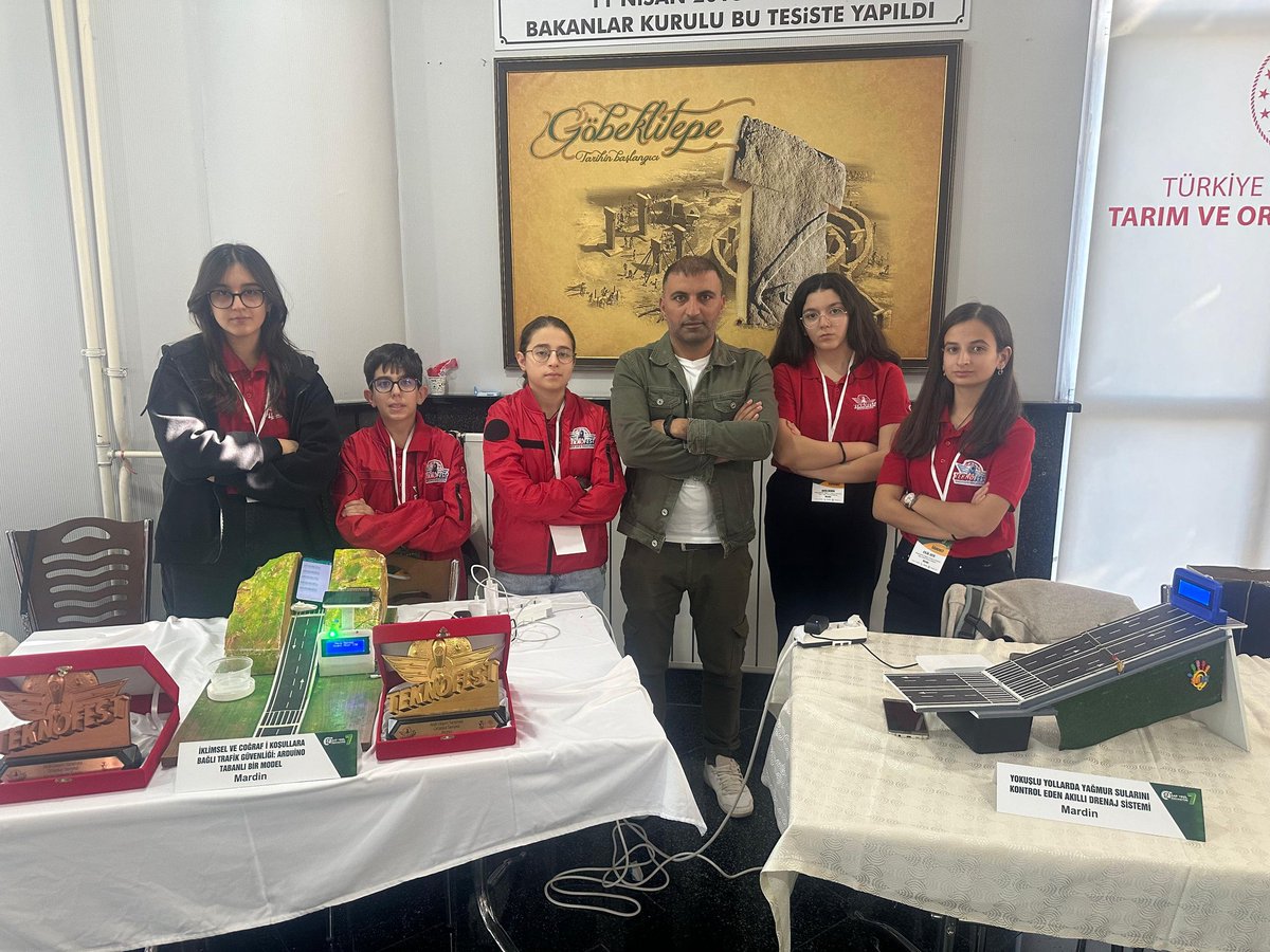 Kurumumuz proje ekipleri, Güneydoğu Anadolu Bölgesi kapsamında gerçekleştirilen 7. GAP Yeşil İnovasyon Projesinde 4 farklı projeyle yerini aldı.
🌱 Sürdürülebilir gelecek için yenilikçi adımlar atmaya devam ediyoruz.

#MebBilsem
<a href="/gapyesil/">Gap Yeşil İnovasyon Proje Yarışması</a> 
<a href="/ali_eyyupkoca/">Ali Eyyupkoca</a> 
<a href="/eyyup_deger/">Eyyüp Değer</a>