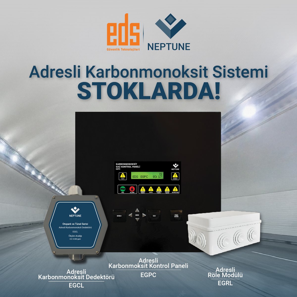 Adresli Karbonmonoksit Sistemi Stoklarda! 
💡 Ürün stoklarda, güvenliğiniz için hemen temin edebilirsiniz!
#neptune #gazdedektörü #güvenlik