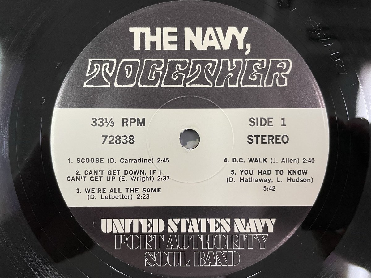 洋楽 United States Navy Port Authority LP United States Navy Port Authority Soul Band – Together