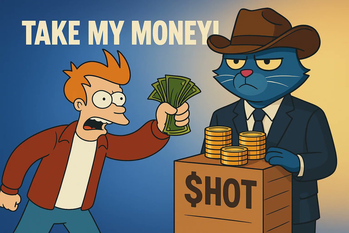 JM Spacecats! it's time to do a GIVEAWAY!
Pool prize: 200$ in HOT nfts! (5 winners)

1) Join in our telegram and say "HM!"
t.me/+GFBduFuvpmw1N…
2) like and rt this post
3) tag almost 3 friend in comments

HOT NFT collection is live! the minting is here👇launchmynft.io/sol/20878