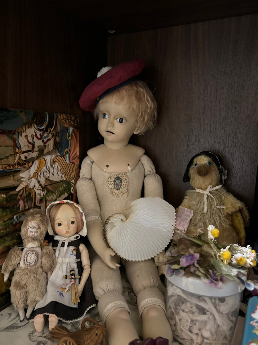 国内有名作家様 アートドール 「みんなをニコニコにするためにお空から