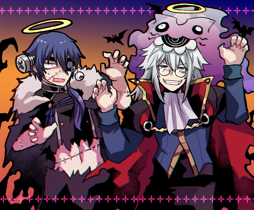 「2019、2020、2022、2024の時のハロウィン絵再掲」|EMON-YUのイラスト