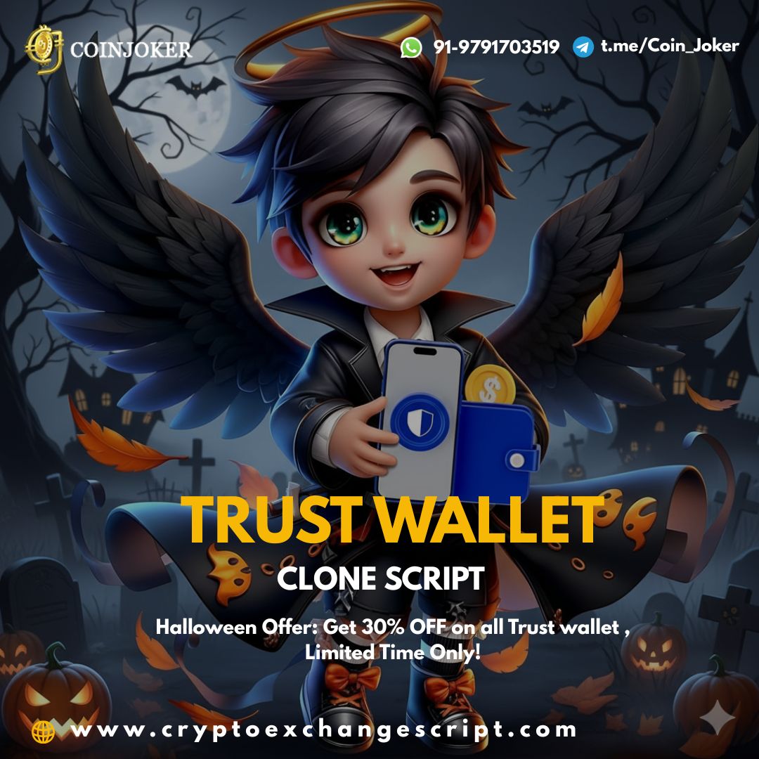 ArianaBenn78848's tweet image. Build your own crypto wallet app like Trust Wallet secure, scalable &amp;amp; Web3-ready!
Our Trust Wallet Clone Script gives you:
Empower your users with decentralized security. 
#TrustWalletCloneScript #CryptoWallet #DeFiDevelopment #Web3App #CryptoSecurity #BlockchainDevelopment