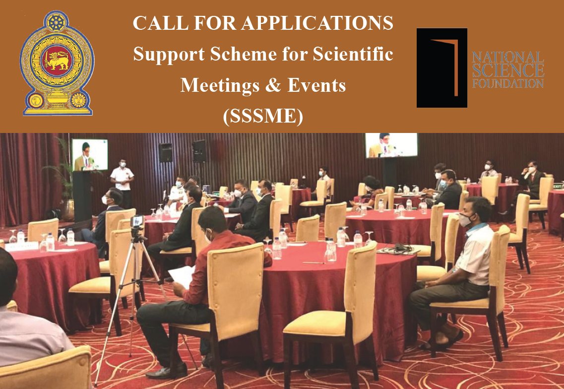 Call for Applications - Support Scheme for Scientific Meetings &amp; Events 2026 (SSSME)
nsf.gov.lk/index.php/comp…