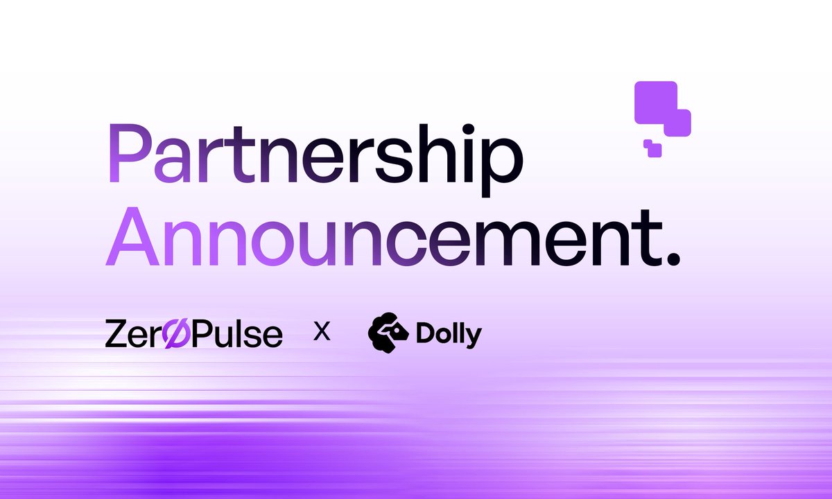 Zer0Pulse is excited to partner with <a href="/AskDollyToday/">Dolly (Ø,G)</a>, an AI-powered platform for:

• community engagement
• asset monetization, and 
• content assetization

Dolly will serve as a part of Zer0Pulse’s reputation tracking infrastructure

It’s time for #DollyGravity!