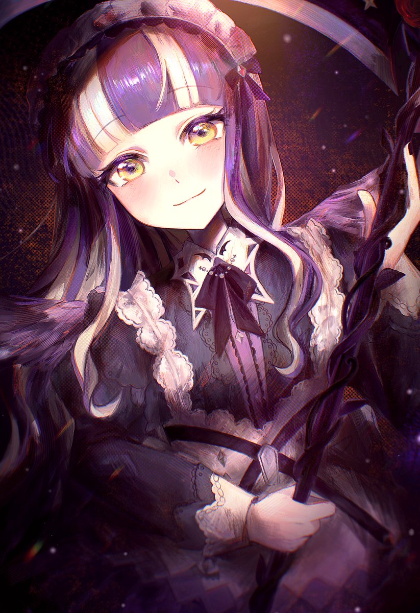 ご主人様~🧡💜#bandoriart #パレオ 🦇