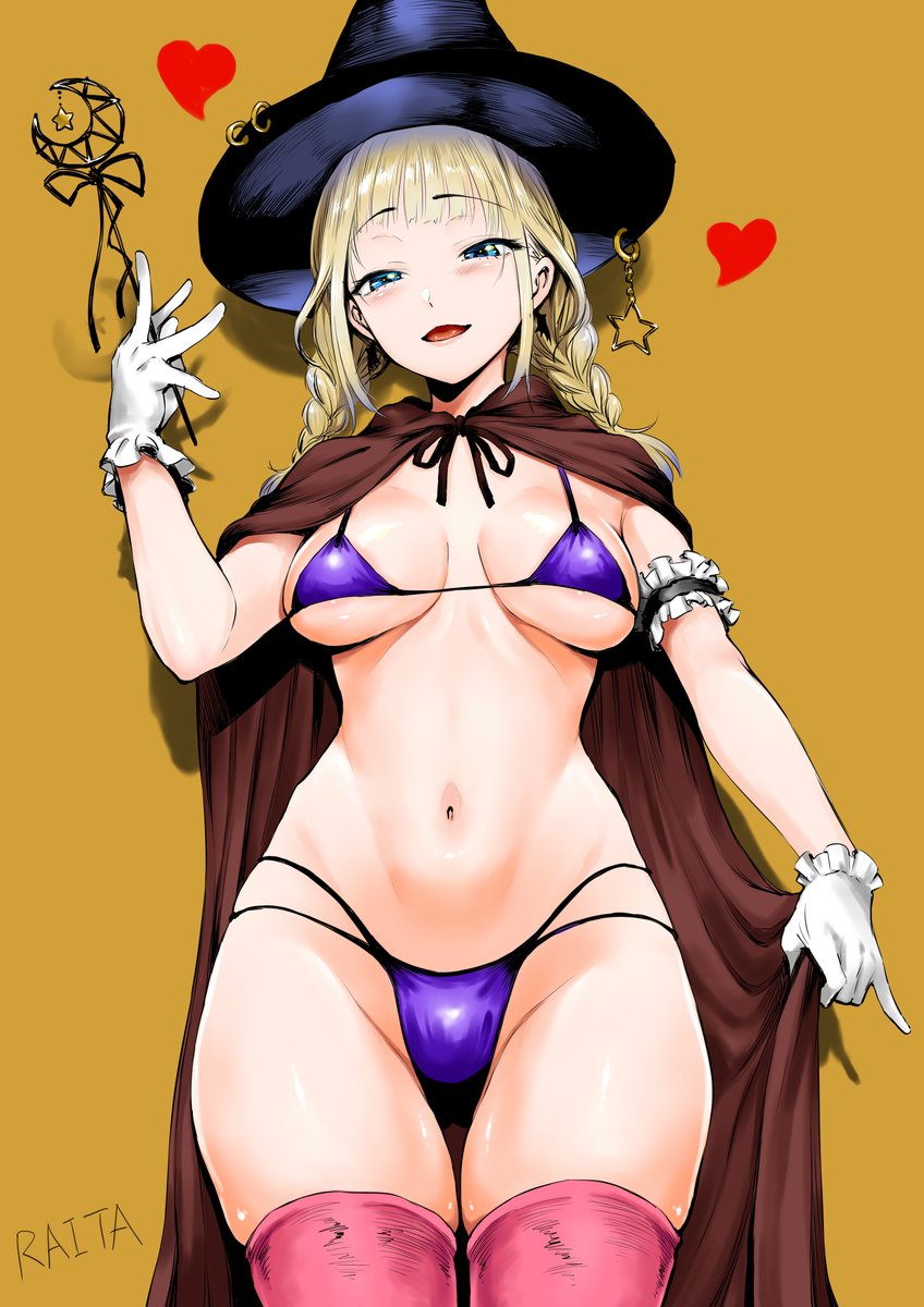 奥手な彼ピに「その気」にさせちゃう魔法(?)をかける、ハロウィン魔女っ娘コスギャル🎃 