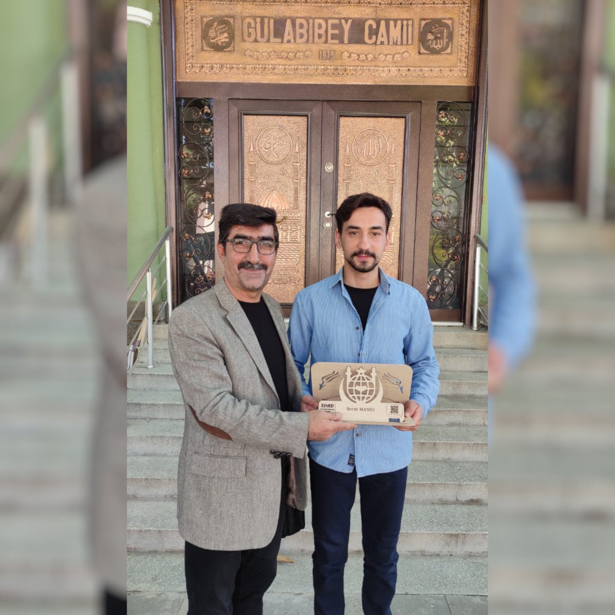 Kur’an’a hizmet yolunda bizlerle aynı ideali paylaşan değerli Berat MANDI’ya teşekkür ederiz. Vermiş olduğu manevi ve maddi destek, Kur’an’ın ışığını daha geniş kitlelere ulaştırma gayretimize güç katmıştır.

<a href="/ehadgm/">EHAD</a> 
<a href="/EHADTV/">EHAD Akademi | EHAD TV</a> 
#EHAD
#Erzincan