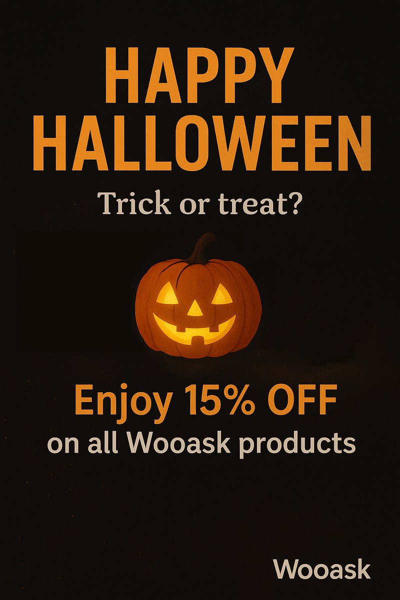 👻 Halloween is here!
Trick or treat? With Wooask, every conversation is a treat.
From spooky streets to global connections—speak freely, understand instantly.
🕸️ Unlock your world this Halloween.
🎃 Use Code WYA15 at Checkout, Enjoy 15% OFF
👉store.wooask.com